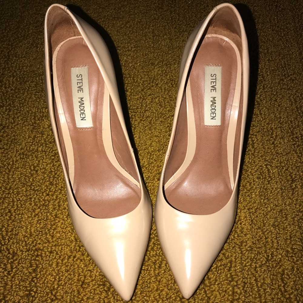 Steve Madden Nude High Heels